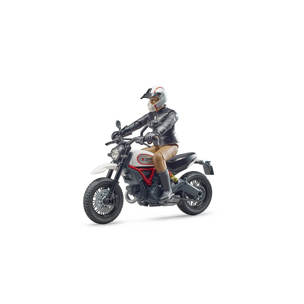 maquillaje explosión espiral Moto Ducati Con Piloto Juguete Bruder - Ref. 63051 | JUGUETES BRUDER By  RURALTOYS · TIENDA EXCLUSIVA